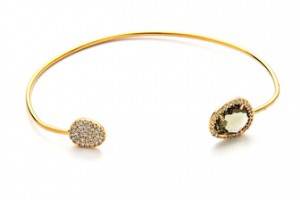 Tai Asymmetrical Pave Bracelet