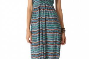 Tbags Los Angeles Braided Back Maxi Dress