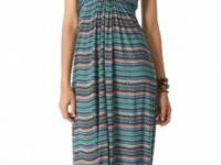 Tbags Los Angeles Braided Back Maxi Dress