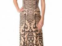 Temperley London Wave Embroidery Gown