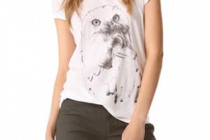 Tess Giberson Animal Print Tee