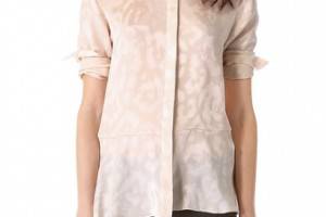 Thakoon Chiffon Combo Top