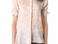 Thakoon Chiffon Combo Top