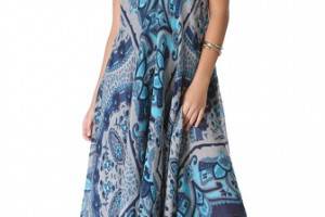 Theodora & Callum Lugano Scarf Cover Up Dress