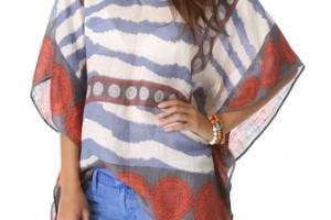 Theodora & Callum Nairobi Scarf Cover Up Top