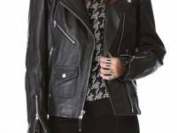 Theory Dalayan Leather Jacket