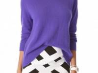 Tibi 3/4 Sleeve Pullover