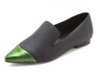 Tibi Anya Cap Toe Loafers