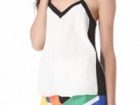 Tibi Colorblock Cami