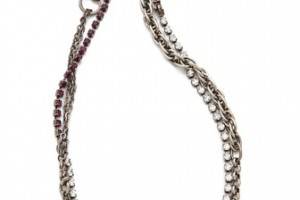 TOM BINNS Calamity Charm Chain Necklace