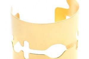 TOM BINNS Large Razor Blade Cuff