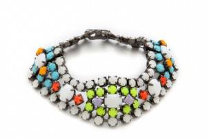 TOM BINNS Shadow Play Neon Crystal Bracelet