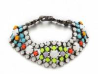 TOM BINNS Shadow Play Neon Crystal Bracelet