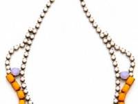 TOM BINNS Shadow Play Teardrop Necklace