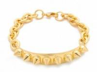 TOM BINNS Studded ID Bracelet