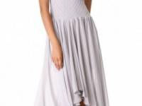 Torn by Ronny Kobo Renae Knit Chiffon Dress