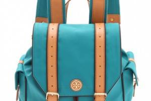 Tory Burch Dipped Canvas Backpack