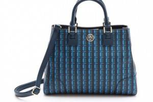 Tory Burch Robinson Printed Triangle Tote