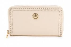 Tory Burch Robinson Spectator Zip Continental Wallet