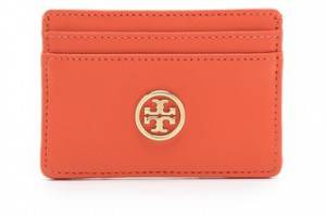 Tory Burch Saffiano Slim Card Case