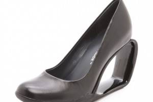 United Nude Step Mobius Wedge Pumps