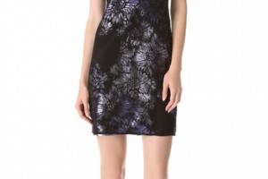 Vera Wang Collection Sleeveless Chantilly Dress