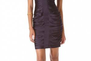 Vera Wang Collection Sleeveless Ruched Dress