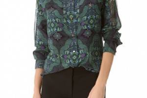 Veronica Beard Long Sleeve Blouse