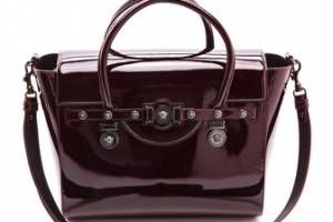 Versace Leather Satchel