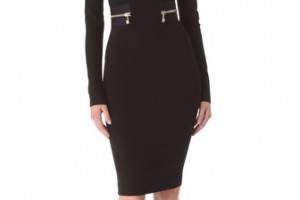 Versace Long Sleeve Dress