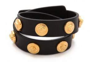 Versace Medusa Logo Wrap Bracelet