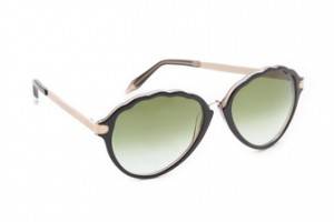 Victoria Beckham Baroque Aviator Sunglasses