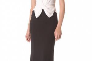 VIKTOR & ROLF Bow Sleeveless Gown