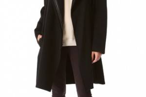 Vince Asymmetrical Collar Jacket