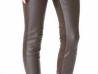 Vince Mixed Leather Pants