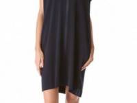 Vince Split Neck Dress