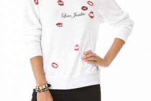 Wildfox Love Junkie Baggy Beach Sweatshirt