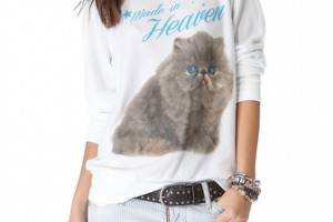 Wildfox Made In Heaven Baggy Beach Sweatshirt