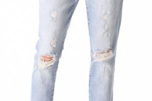 Wildfox Marisa Destroyed Boyfriend Jeans