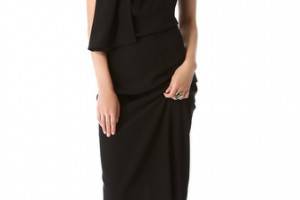 Willow Asymmetrical Drape Dress