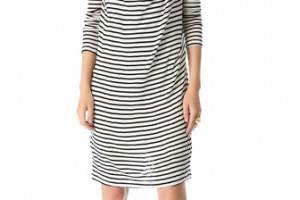 Willow Striped Jersey Dress