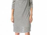 Willow Striped Jersey Dress