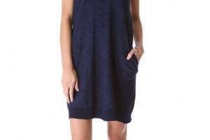 Wilt Dark Wash Pleat Back Dress