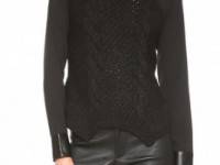 Yigal Azrouel Cable Knit Sweater