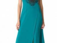 Yigal Azrouel Embroidered Georgette Gown