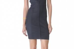 Yigal Azrouel Stretch Leather Dress
