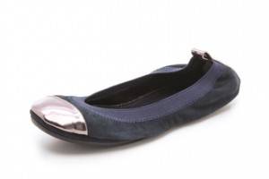 Yosi Samra Two Tone Specchio Ballet Flats