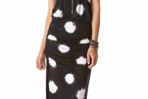 Young Fabulous & Broke Mel Maxi Polka Dot Dress