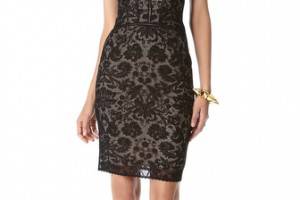 Zac Posen Sleeveless Lace Dress